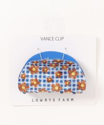 LOWRYS FARM | ギンガムハナガラバンス 656356(バレッタ/ヘアクリップ)