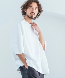 Magine（マージン）の「mt10393-Knit Look Crazy Pattern Relax Fit T-Shirt ニットソーTシャツ(MGN-261-024)（Tシャツ/カットソー）」