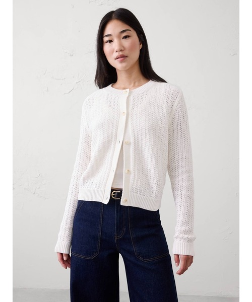 セール】BANANA REPUBLIC FACTORY STORE テクスチャード カーディガン
