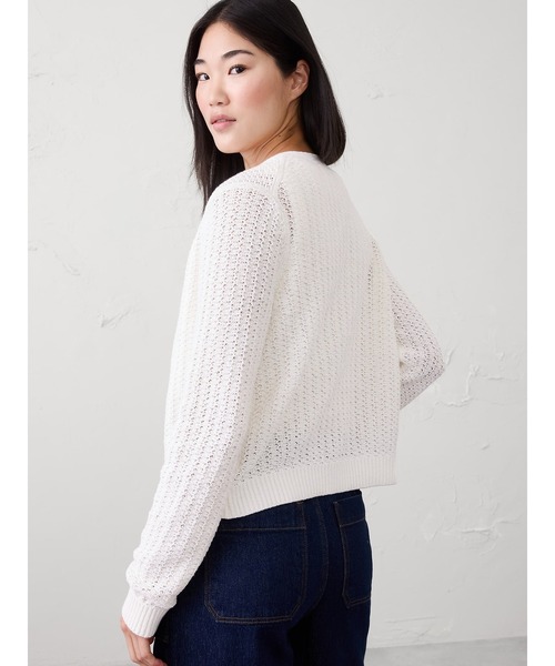 バナリパ 美品 ニットカーディガン♥︎ BANANA REPUBLIC（バナナリパブリック） 「BANANA REPUBLIC FACTORY