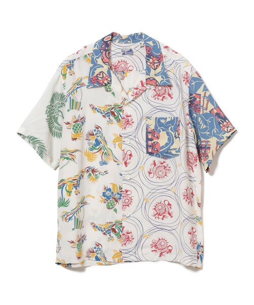 SUN SURF(サンサーフ)の「【別注】SUN SURF / クレイジー アロハシャツ 26SS(シャツ/ブラウス・メンズ・ホワイト/ブラック/ネイビー・XX-LARGE/X-LARGE/LARGE/MEDIUM/SMALL)」の9枚目の写真