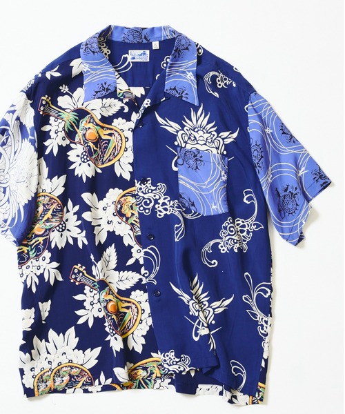 SUN SURF(サンサーフ)の「【別注】SUN SURF / クレイジー アロハシャツ 26SS(シャツ/ブラウス・メンズ・ホワイト/ブラック/ネイビー・XX-LARGE/X-LARGE/LARGE/MEDIUM/SMALL)」の8枚目の写真