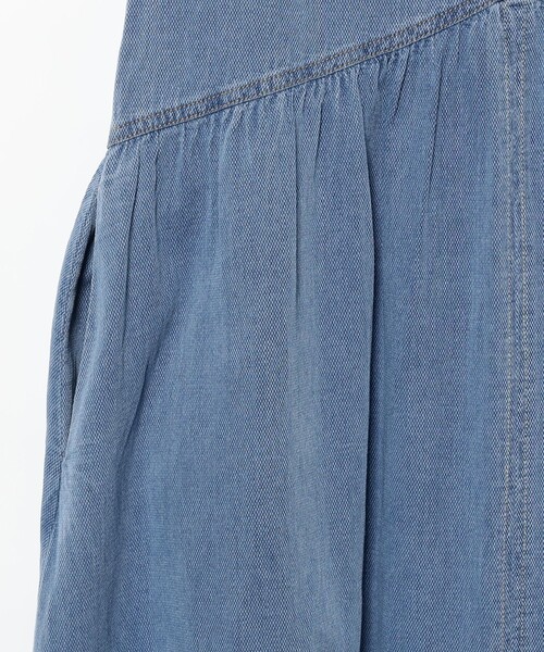 Demi-Luxe BEAMS（デミルクス ビームス）の「BAUM UND PFERDGARTEN / ALMINA デニム ドレス（ワンピース・レディース・ライトブルー・36/34）」の7枚目の写真