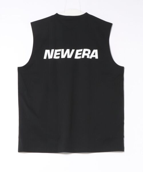 NEW ERA（ニューエラ）の「ニューエラ アウトドア ユーティリティ 袖なしシャツ（タンクトップ・メンズ・ホワイト/ブラック・M/L/XL/XXL/S）」の5枚目の写真