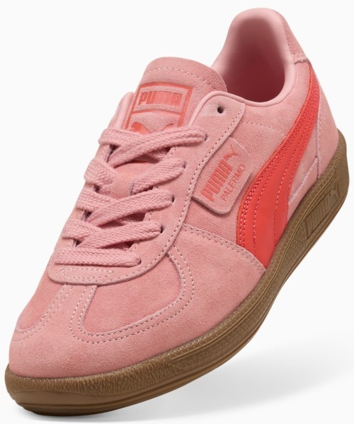 PUMA(プーマ)の「PUMA PALERMO(プーマ パレルモ)(スニーカー・メンズ・オレンジ系/ピンク系/グレー系・23cm/23.5cm/24cm/24.5cm/25cm/27.5cm/28cm/28.5cm/29cm/26cm/27cm/25.5cm/26.5cm)」の11枚目の写真