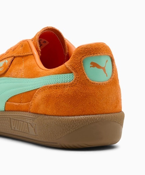 PUMA(プーマ)の「PUMA PALERMO(プーマ パレルモ)(スニーカー・メンズ・オレンジ系/ピンク系/グレー系・23cm/23.5cm/24cm/24.5cm/25cm/27.5cm/28cm/28.5cm/29cm/26cm/27cm/25.5cm/26.5cm)」の4枚目の写真