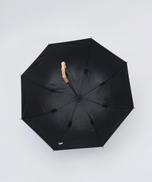 axes femme（アクシーズファム）の「レース柄晴雨兼用ショート傘（長傘・レディース・チャコール/ラベンダー・FREE）」の8枚目の写真