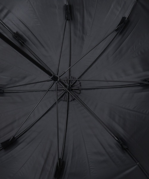 axes femme（アクシーズファム）の「レース柄晴雨兼用ショート傘（長傘・レディース・チャコール/ラベンダー・FREE）」の9枚目の写真