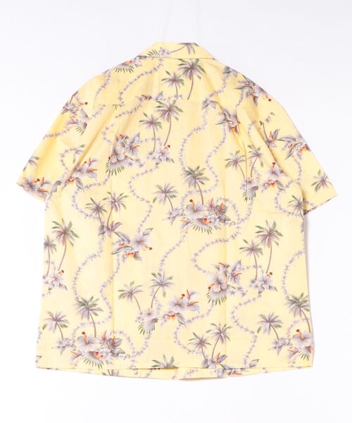 Kahiko(カヒコ)の「【Kahiko】KY'S ハイビパームMEN'Sアロハシャツ(シャツ/ブラウス・メンズ・ネイビー/イエロー・L/M)」の3枚目の写真