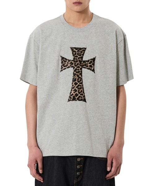 OY(オーワイ)の「『OY/オーワイ』ANIMAL CROSS TEE/アニマルクロスTシャツ(Tシャツ/カットソー・メンズ・グレー/ホワイト・L/M)」の9枚目の写真