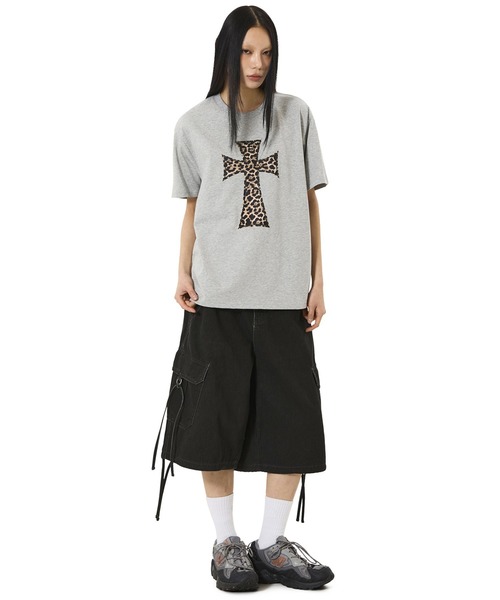 OY(オーワイ)の「『OY/オーワイ』ANIMAL CROSS TEE/アニマルクロスTシャツ(Tシャツ/カットソー・メンズ・グレー/ホワイト・L/M)」の13枚目の写真