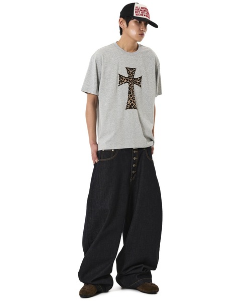 OY(オーワイ)の「『OY/オーワイ』ANIMAL CROSS TEE/アニマルクロスTシャツ(Tシャツ/カットソー・メンズ・グレー/ホワイト・L/M)」の15枚目の写真