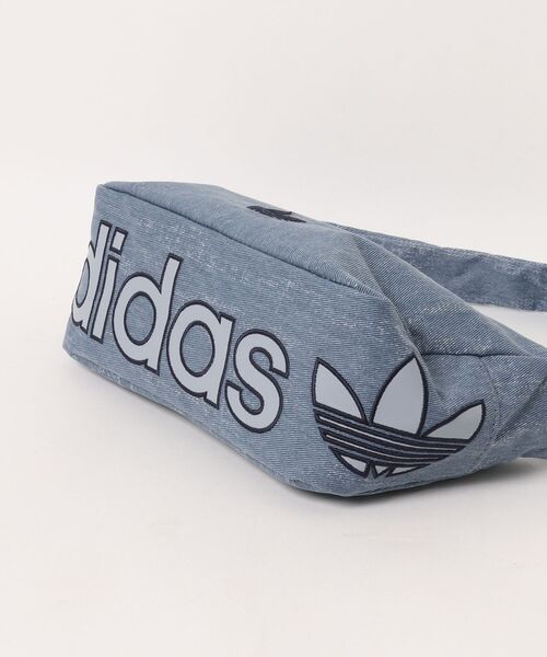 adidas(アディダス)の「adidas アディダス U SMALL SHOULDER DNM BAG バッグ KE0684 LIGHTDENIM(ボディバッグ/ウエストポーチ・メンズ・ブルー・FREE)」の3枚目の写真