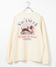 BAYFLOW（ベイフロー）の「[WEB限定]ヴィンテージライクアニマルロンT（Tシャツ/カットソー）」