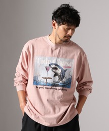 BAYFLOW（ベイフロー）の「［WEB限定］ヴィンテージライクアニマルロンT（Tシャツ/カットソー）」