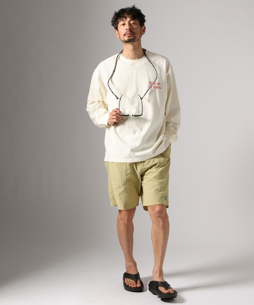 BAYFLOW（ベイフロー）の「［WEB限定］ヴィンテージライクアニマルロンT（Tシャツ/カットソー・メンズ・オフホワイト/チャコール/ピンク・MEDIUM/LARGE）」の18枚目の写真