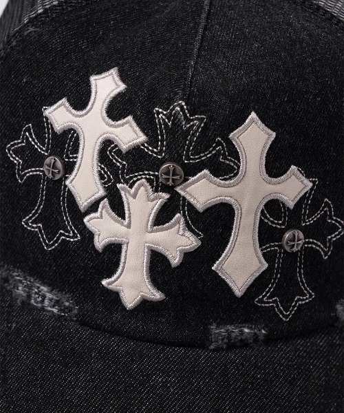 A'GEM/9 × .kom 『SUPPLIER/サプライヤー』Multiple Cross Denim Cap