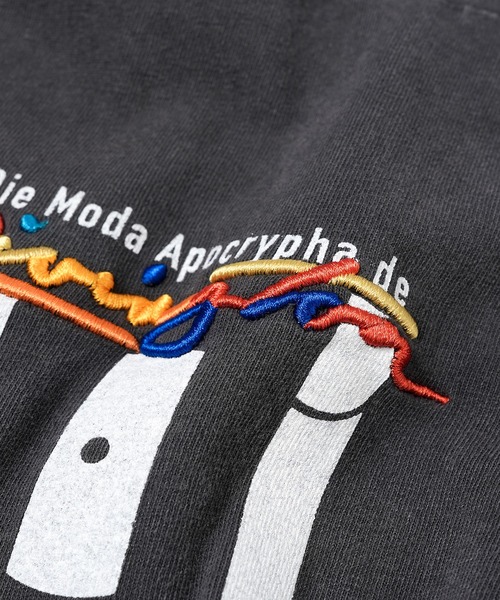 RRR-123（リヴィントンロイレビス）の「MODA APOCRYPHA QUAD TEE（Tシャツ/カットソー・メンズ・ブラック・M/L）」の4枚目の写真