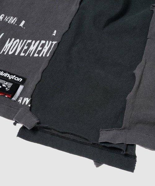 RRR-123（リヴィントンロイレビス）の「MODA APOCRYPHA QUAD TEE（Tシャツ/カットソー・メンズ・ブラック・M/L）」の8枚目の写真