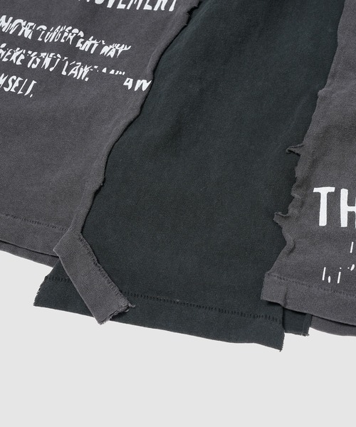 RRR-123（リヴィントンロイレビス）の「MODA APOCRYPHA QUAD TEE（Tシャツ/カットソー・メンズ・ブラック・M/L）」の9枚目の写真