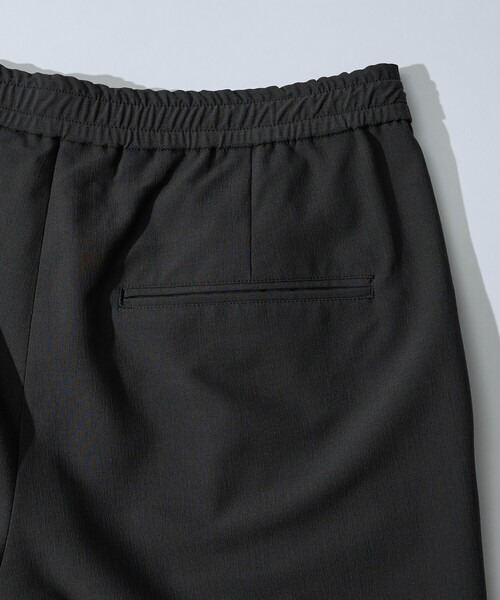 ABAHOUSE（アバハウス）の「リネンブレンド 2タック イージーワイドスラックス / ワイドパンツ（その他パンツ・メンズ・チャコールグレー/ベージュ・46/48）」の9枚目の写真