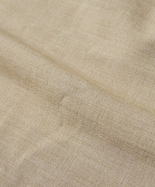 ABAHOUSE（アバハウス）の「リネンブレンド 2タック イージーワイドスラックス / ワイドパンツ（その他パンツ・メンズ・チャコールグレー/ベージュ・46/48）」の17枚目の写真
