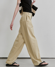 MALOUPE（マロップ）の「2174 ライトチノリラックスパンツ（ベージュ）（その他パンツ）」