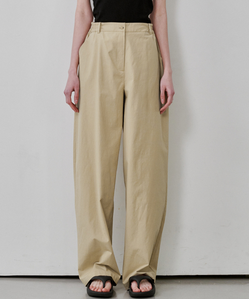MALOUPE（マロップ）の「2174 ライトチノリラックスパンツ（ベージュ）（その他パンツ・レディース・ベージュ・30/26/28）」の7枚目の写真