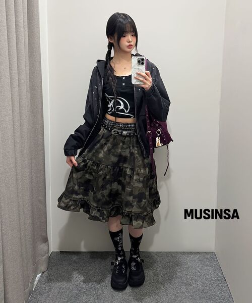 SALT AND CHOCOLATE(ソルトアンドチョコレート)の「ルミ メリージェーン スニーカー 412610005(6cm)(スニーカー・レディース・ブラック/ホワイト・22.5cm/23cm/23.5cm/24cm/24.5cm/25cm)」の17枚目の写真
