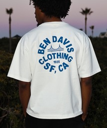 BEN DAVIS CIRCLE GRAPHIC TEE/抗菌防臭 プリントT ユニセックス