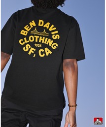 BEN DAVIS CIRCLE GRAPHIC TEE/抗菌防臭 プリントT  ユニセックス