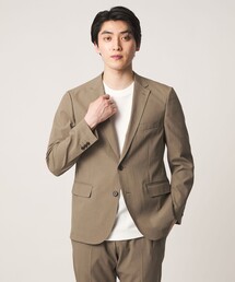 A DAY IN THE LIFE UNITED ARROWS（アデイインザライフユナイテッドアローズ）の「Dot Air®ドライ タッチ 2ボタンジャケット-セットアップ対応・ストレッチ・マシンウォッシャブル-<A DAY IN THE LIFE>（テーラードジャケット）」