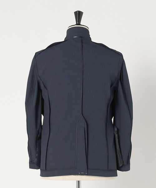 A DAY IN THE LIFE UNITED ARROWS(アデイインザライフユナイテッドアローズ)の「Dot Air®ドライ タッチ 2ボタンジャケット-セットアップ対応・ストレッチ・マシンウォッシャブル-<A DAY IN THE LIFE>(テーラードジャケット・メンズ・ベージュ/ネイビー/ブラック・XL/L/M/S)」の18枚目の写真