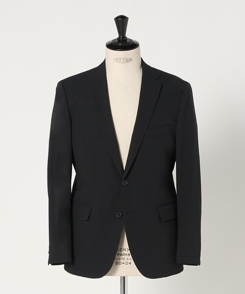 A DAY IN THE LIFE UNITED ARROWS(アデイインザライフユナイテッドアローズ)の「Dot Air®ドライ タッチ 2ボタンジャケット-セットアップ対応・ストレッチ・マシンウォッシャブル-<A DAY IN THE LIFE>(テーラードジャケット・メンズ・ベージュ/ネイビー/ブラック・XL/L/M/S)」の17枚目の写真