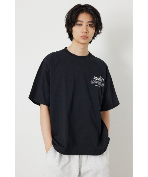 RODEO CROWNS WIDE BOWL(ロデオクラウンズワイドボウル)の「Graffiti プリントTシャツ(Tシャツ/カットソー・レディース・ブラック/カーキ/ピンク/オフホワイト・MEDIUM/LARGE)」の10枚目の写真