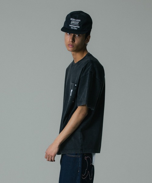 XLARGE(エクストララージ)の「OG S/S POCKET TEE(Tシャツ/カットソー・メンズ・ブラック/ホワイト/パープル・XL/L/M/S)」の9枚目の写真
