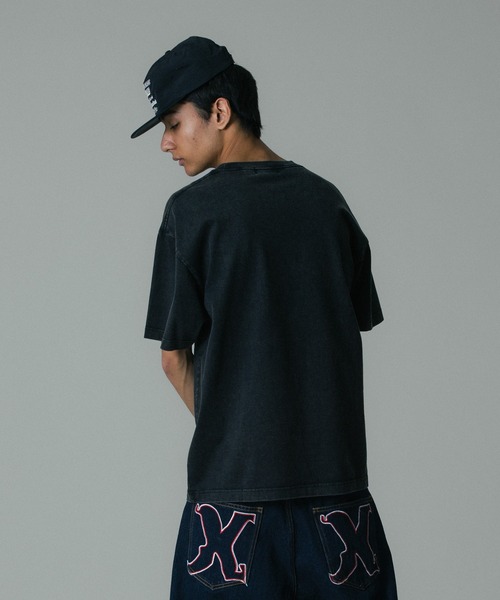 XLARGE(エクストララージ)の「OG S/S POCKET TEE(Tシャツ/カットソー・メンズ・ブラック/ホワイト/パープル・XL/L/M/S)」の10枚目の写真