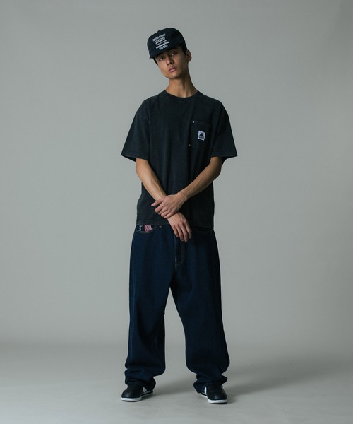 XLARGE(エクストララージ)の「OG S/S POCKET TEE(Tシャツ/カットソー・メンズ・ブラック/ホワイト/パープル・XL/L/M/S)」の11枚目の写真