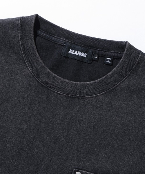 XLARGE(エクストララージ)の「OG S/S POCKET TEE(Tシャツ/カットソー・メンズ・ブラック/ホワイト/パープル・XL/L/M/S)」の13枚目の写真