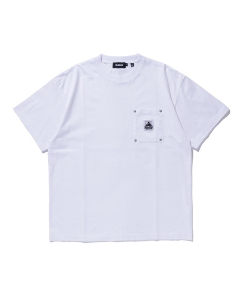 XLARGE(エクストララージ)の「OG S/S POCKET TEE(Tシャツ/カットソー・メンズ・ブラック/ホワイト/パープル・XL/L/M/S)」の4枚目の写真