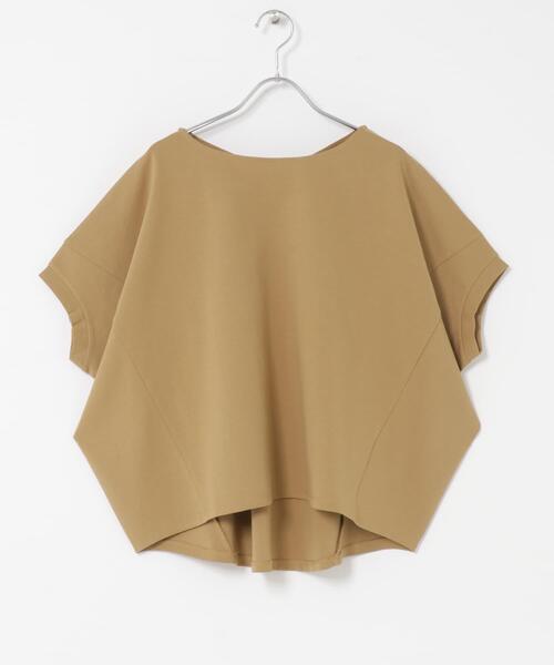 URBAN RESEARCH ROSSO WOMEN(アーバンリサーチ ロッソ)の「『WEB/一部店舗限定』UVカットドルマンスリーブプルオーバー(Tシャツ/カットソー・レディース・ブルー系その他/アイボリー/ブラウン/キャメル・FREE)」の18枚目の写真