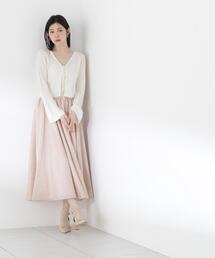 PROPORTION BODY DRESSING | 【青島心さん着用】ニュアンスサテンシャイニースカート / 1216220500(スカート)