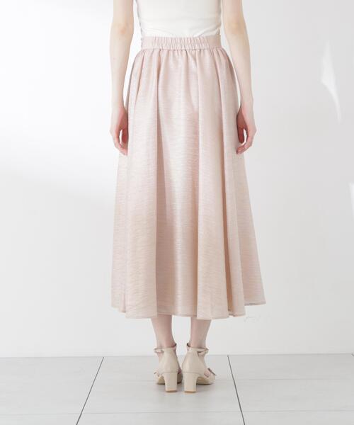 PROPORTION BODY DRESSING（プロポーションボディドレッシング）の「【青島心さん着用】ニュアンスサテンシャイニースカート / 1216220500（スカート・レディース・ピンク/ブルー/ベージュ・MEDIUM/P/S/SMALL）」の19枚目の写真