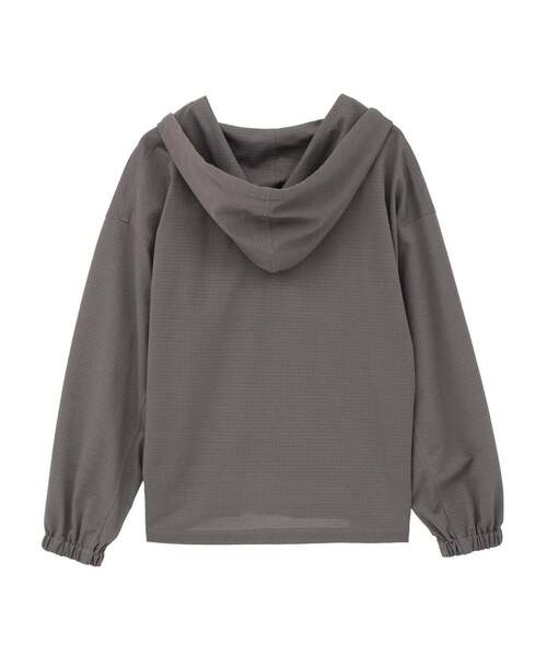CONVERSE TOKYO(コンバーストウキョウ)の「SHEER JACQUARD MEXICAN HOODIE(Tシャツ/カットソー・レディース・ブラウン/ブラック/オフホワイト・FREE)」の21枚目の写真
