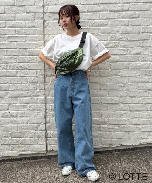 CIAOPANIC TYPY(チャオパニックティピー)の「【TYPY×LOTTE板ガム】持続冷感バックロゴ板ガム集合ポケットTEE(Tシャツ/カットソー・メンズ・チャコールグレー/ホワイト/ピンク・SMALL/MEDIUM/LARGE)」の7枚目の写真