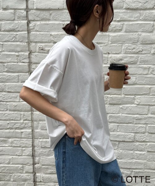 CIAOPANIC TYPY(チャオパニックティピー)の「【TYPY×LOTTE板ガム】持続冷感バックロゴ板ガム集合ポケットTEE(Tシャツ/カットソー・メンズ・チャコールグレー/ホワイト/ピンク・SMALL/MEDIUM/LARGE)」の11枚目の写真