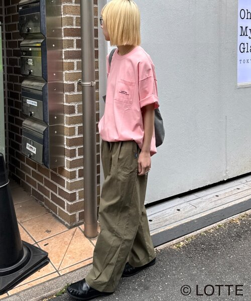 CIAOPANIC TYPY(チャオパニックティピー)の「【TYPY×LOTTE板ガム】持続冷感バックロゴ板ガム集合ポケットTEE(Tシャツ/カットソー・メンズ・チャコールグレー/ホワイト/ピンク・SMALL/MEDIUM/LARGE)」の21枚目の写真
