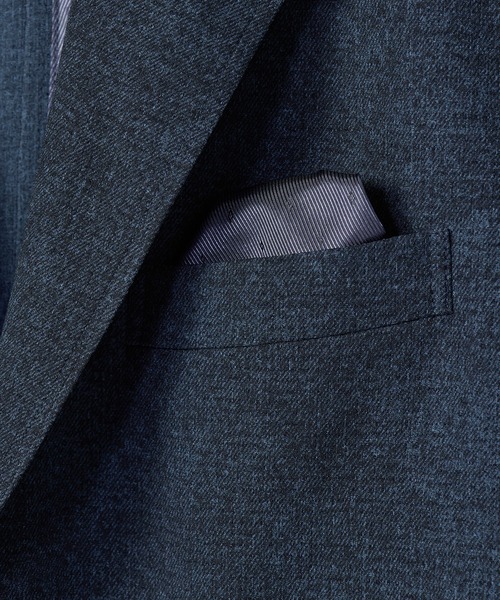 MEN'S BIGI(メンズビギ)の「【ACTIVE TAILOR】Dot Air ヘリンボーン×千鳥格子/デニム柄 セットアップジャケット<通気性/吸水速乾/ストレッチ>(テーラードジャケット・メンズ・ブラウン/ブルー/ネイビー/ブラック系その他・04/02/01/03)」の8枚目の写真