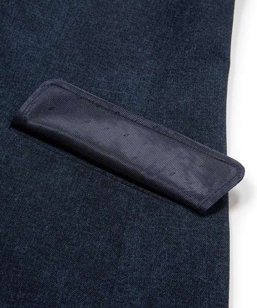 MEN'S BIGI(メンズビギ)の「【ACTIVE TAILOR】Dot Air ヘリンボーン×千鳥格子/デニム柄 セットアップジャケット<通気性/吸水速乾/ストレッチ>(テーラードジャケット・メンズ・ブラウン/ブルー/ネイビー/ブラック系その他・04/02/01/03)」の10枚目の写真