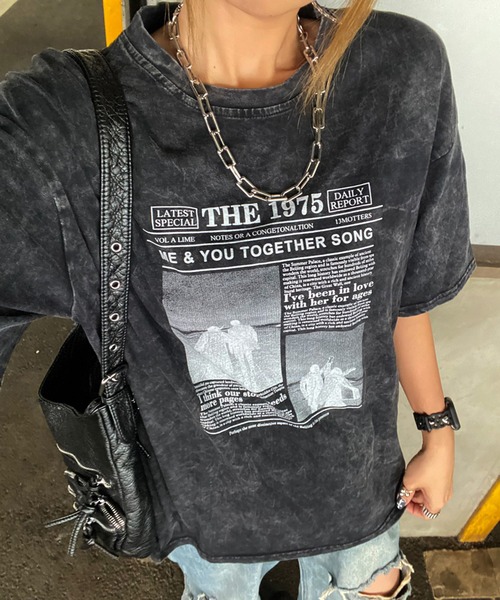 セール】ブリーチ転写Tシャツ（Tシャツ/カットソー）｜non-hedge